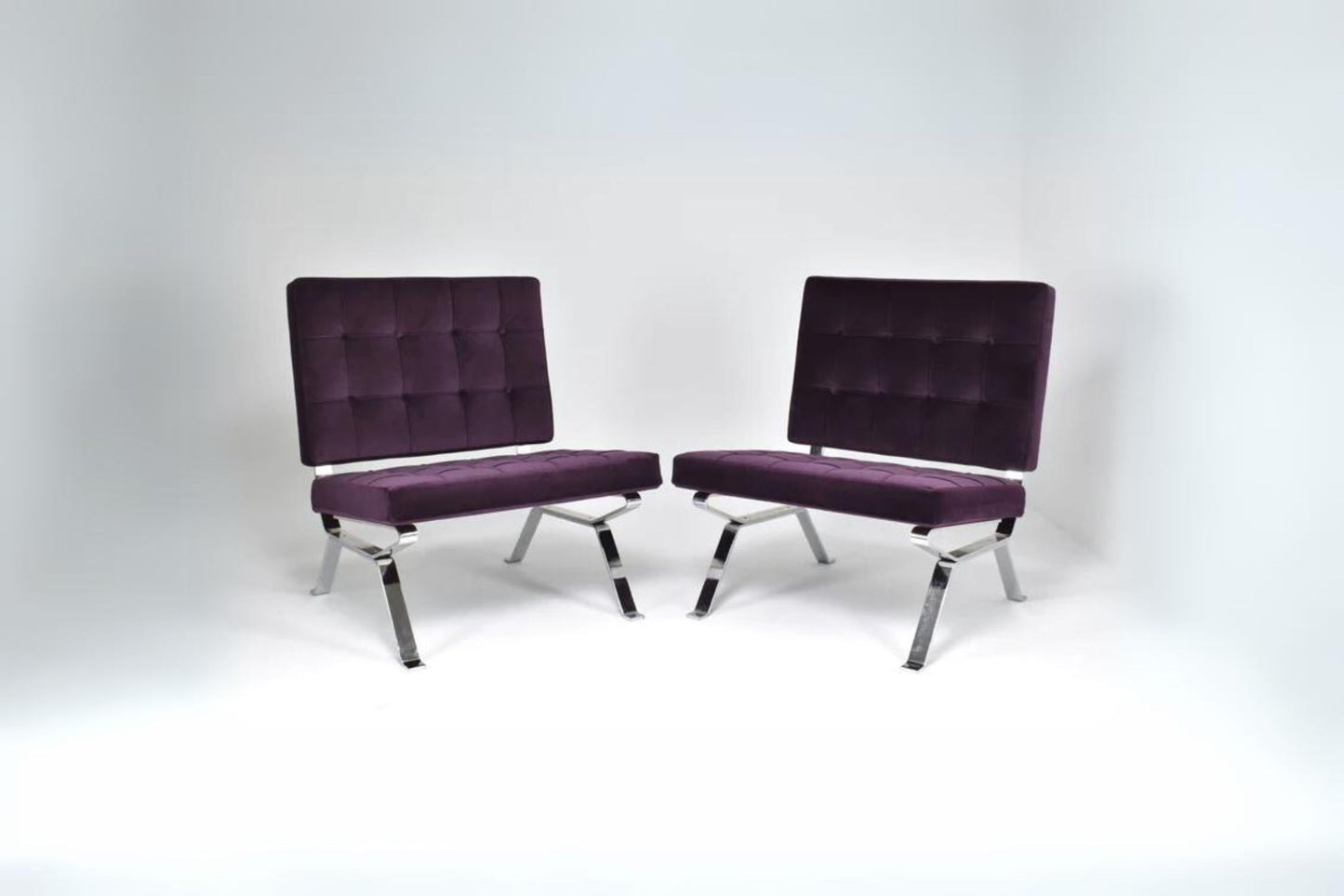 Paire de fauteuils de salon italiens du milieu du siècle Dione Gastone Rinaldi, années 1950