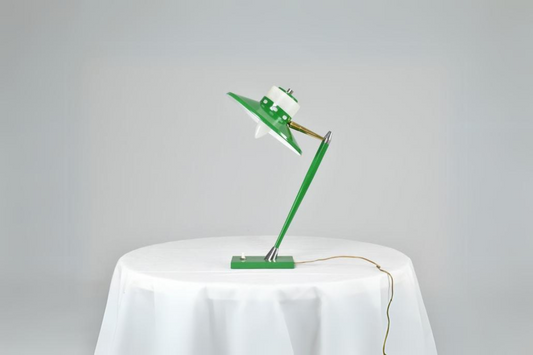 Lampe de table en métal italienne Stilux, années 1950