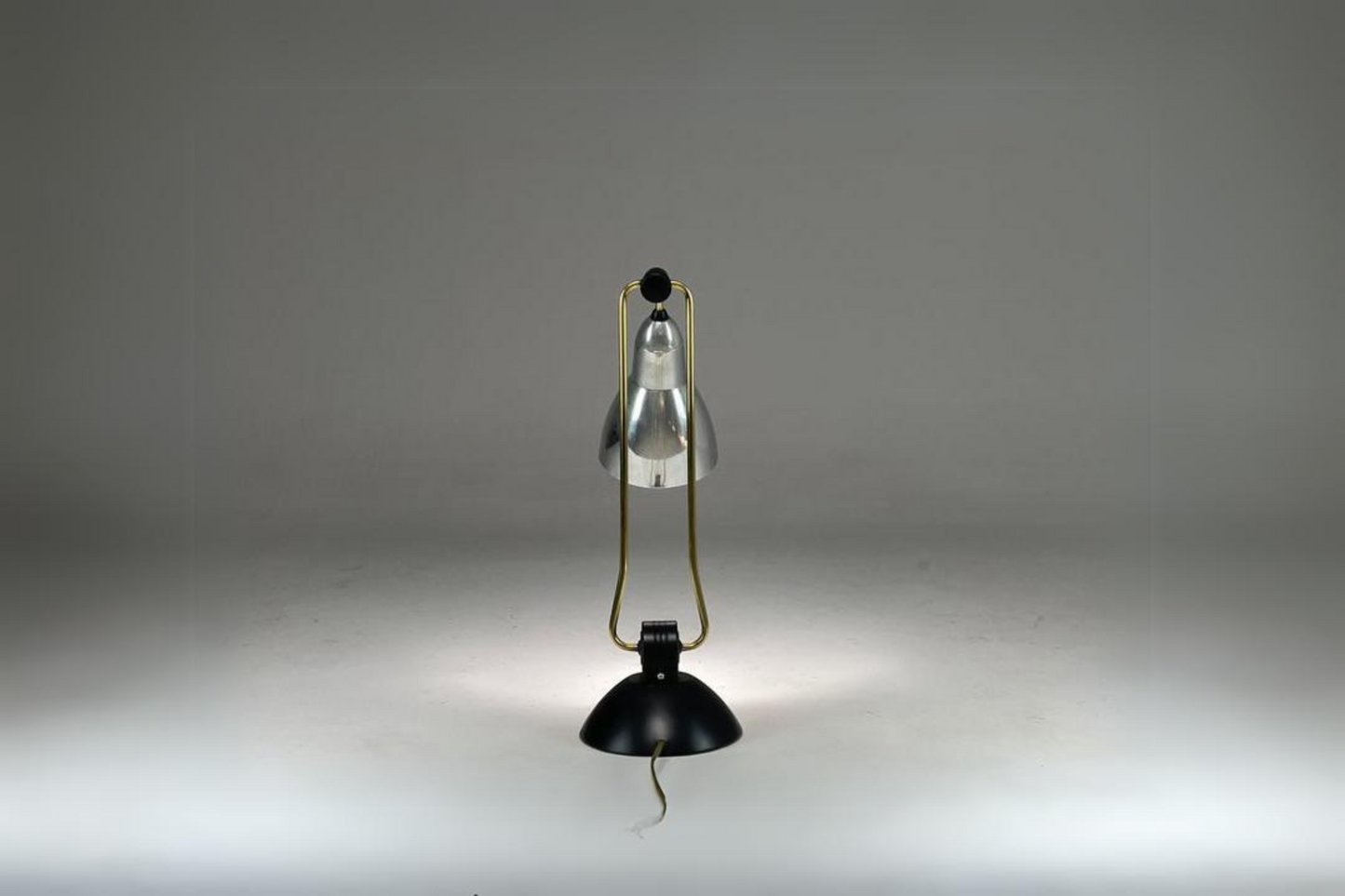 Lampe de bureau industrielle française des années 1930