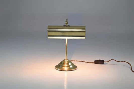 Lampe de piano en laiton du milieu du siècle français, 1950-1960 