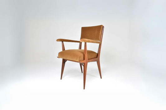 Fauteuil italien des années 1950 par Silvio Cavatorta