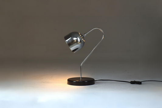 Lampe italienne vintage chromée, années 1960