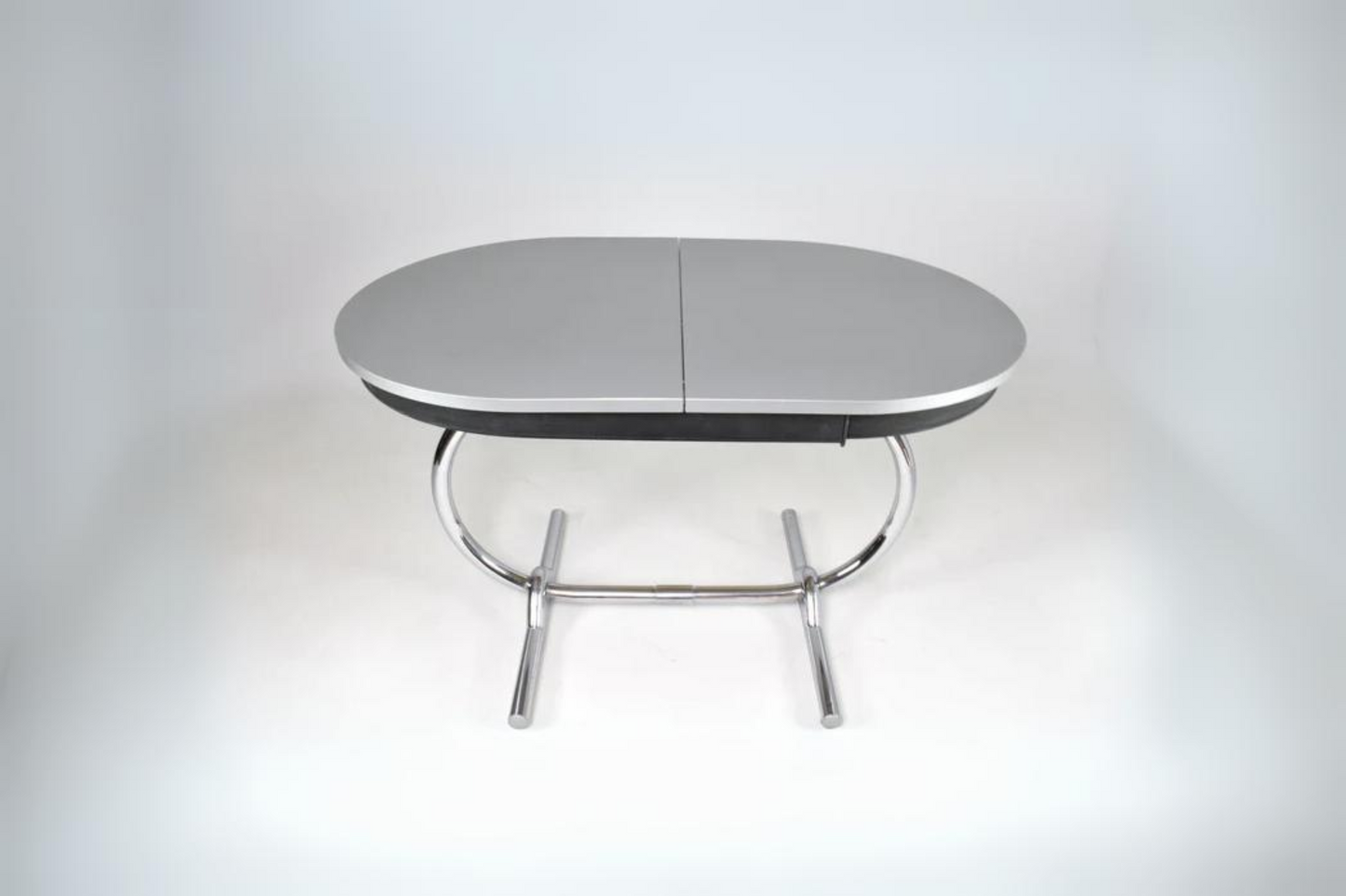 Table en métal française rare des années 1960