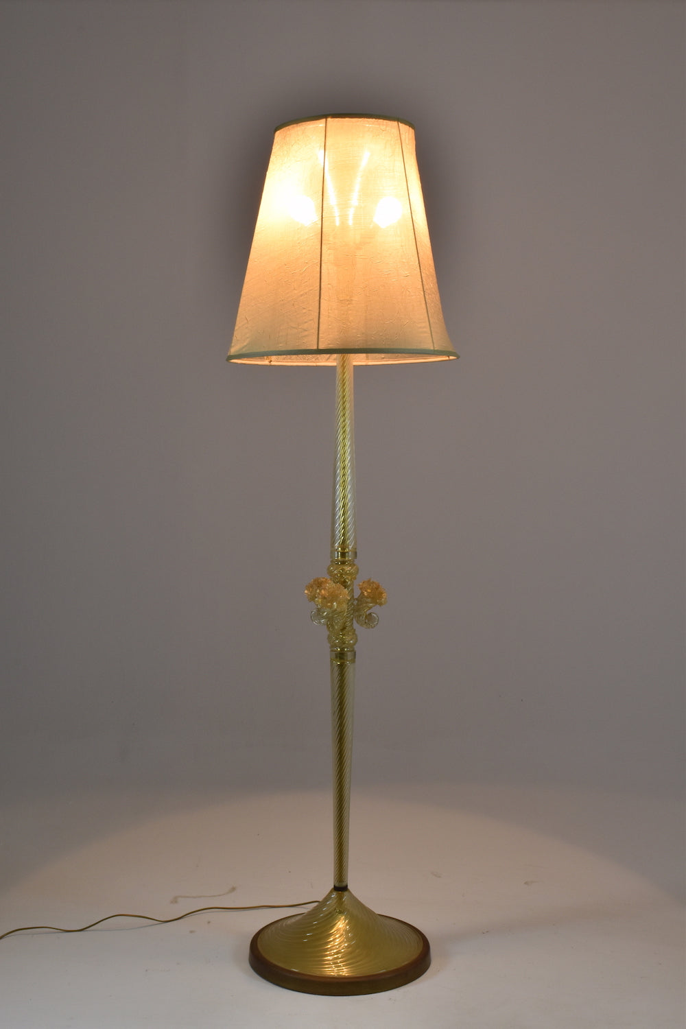 Shop Italian Vintage Murano Floor Lamp by Barovier & Toso, 1950's - Spirit Gallery Vintage Furniture