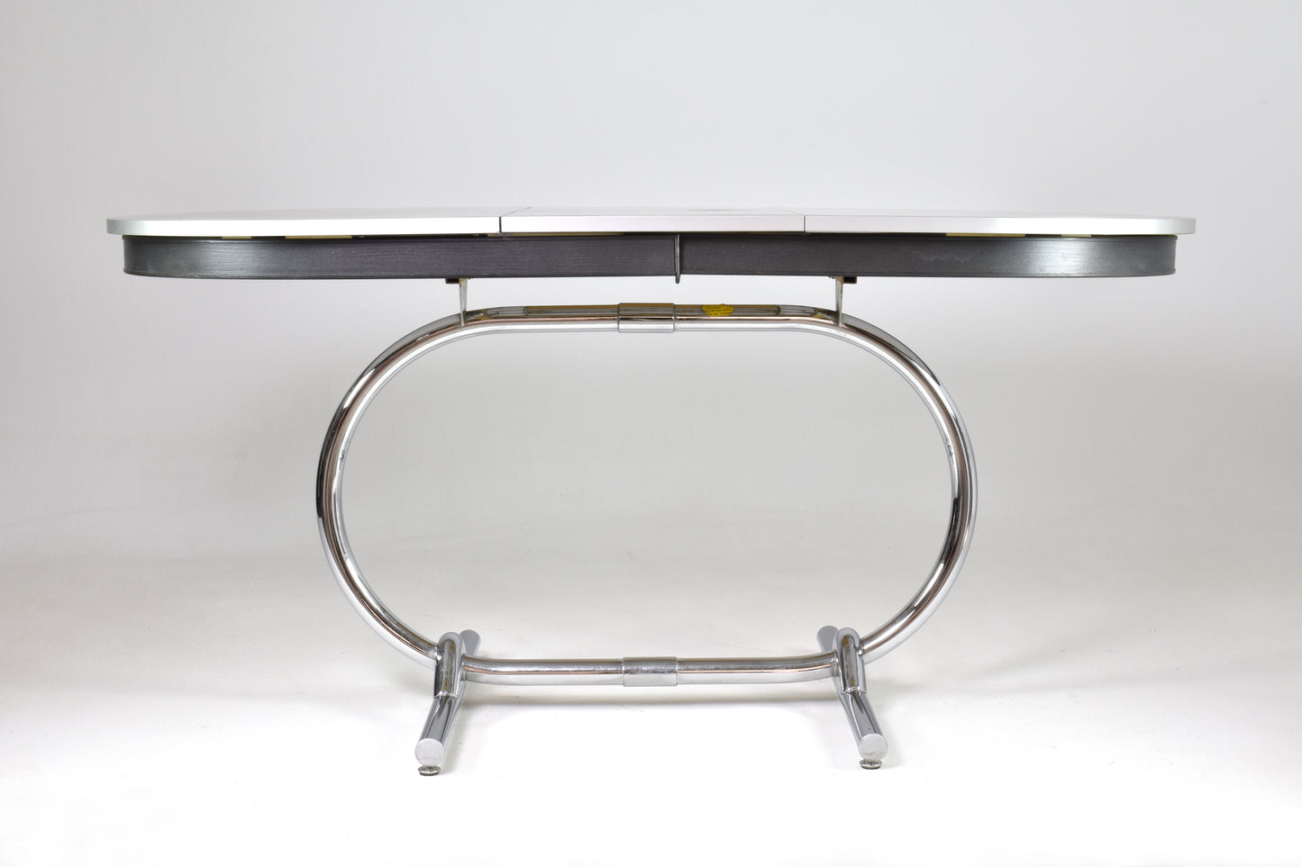 Table en métal française rare des années 1960