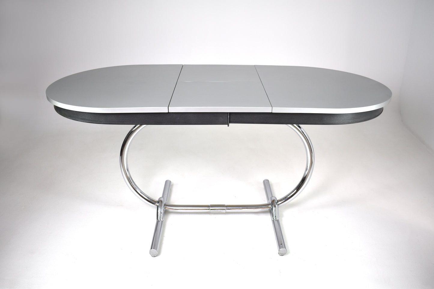 Table en métal française rare des années 1960