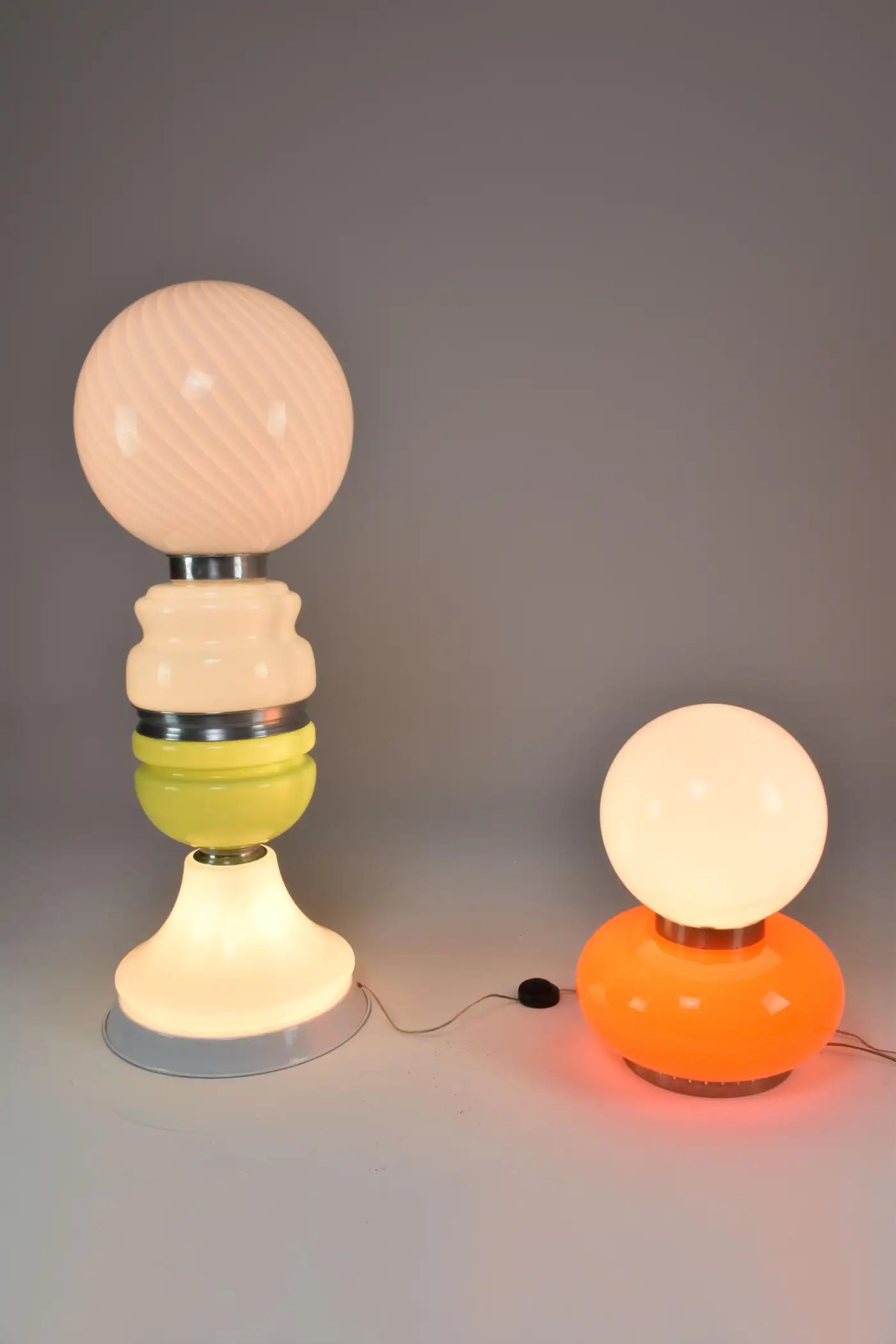 Lampe de bureau en verre de Murano par Carlo Nason, années 1960-70