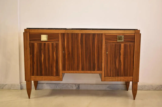 Buffet en bois français des années 1930 par André Sornay