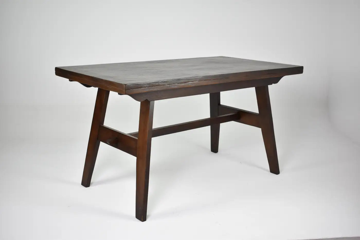 Table en bois T151 du milieu du siècle par René Gabriel, 1946