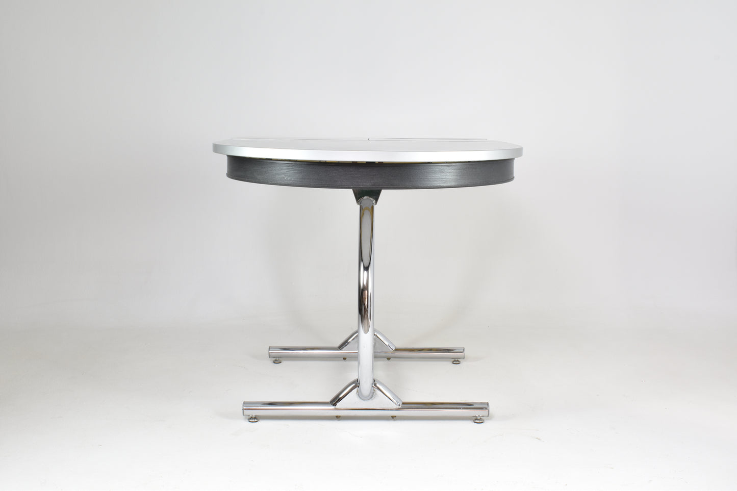 Table en métal française rare des années 1960