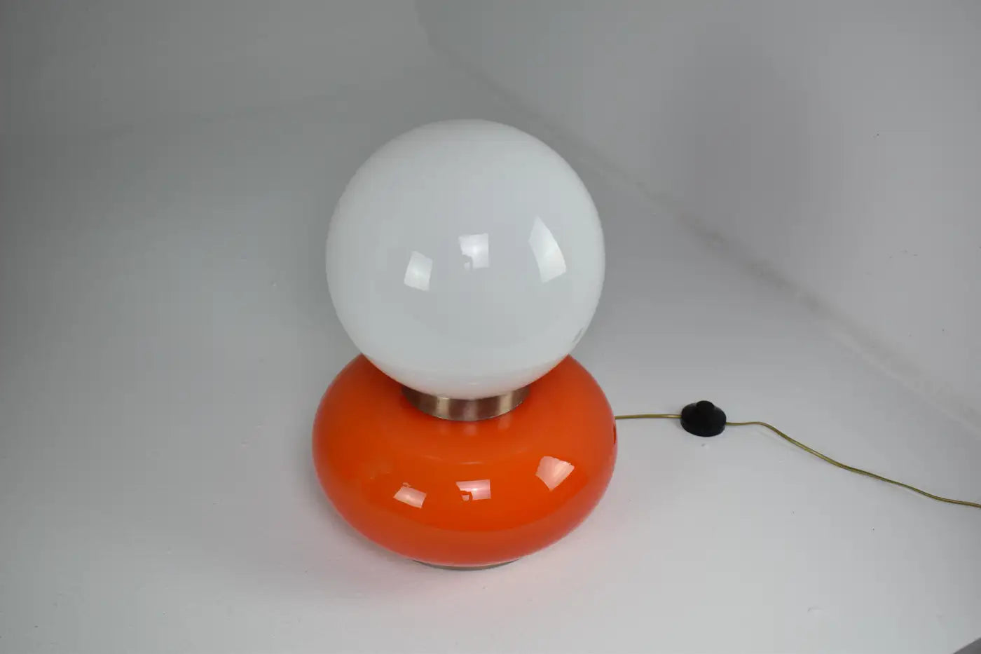 Lampe de bureau en verre de Murano par Carlo Nason, années 1960-70