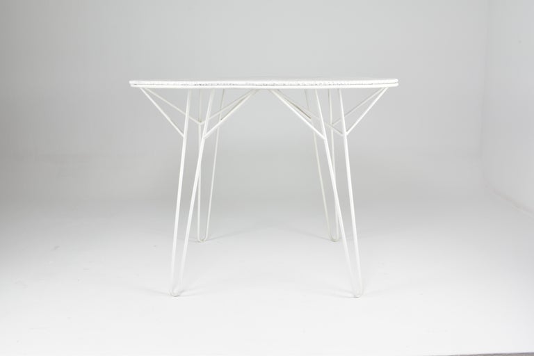 Table de jardin française des années 1950 attribuée à Mathieu Mategot