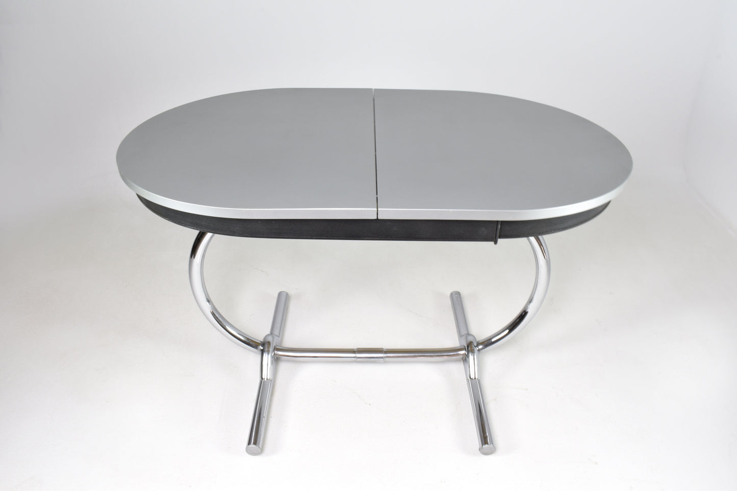 Table en métal française rare des années 1960