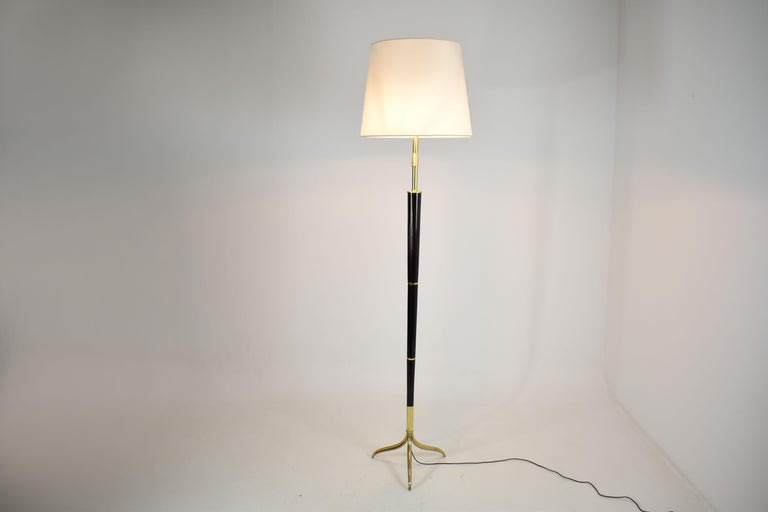 Lampadaire italien majestueux des années 1940 par Giuseppe Ostuni pour Oluce