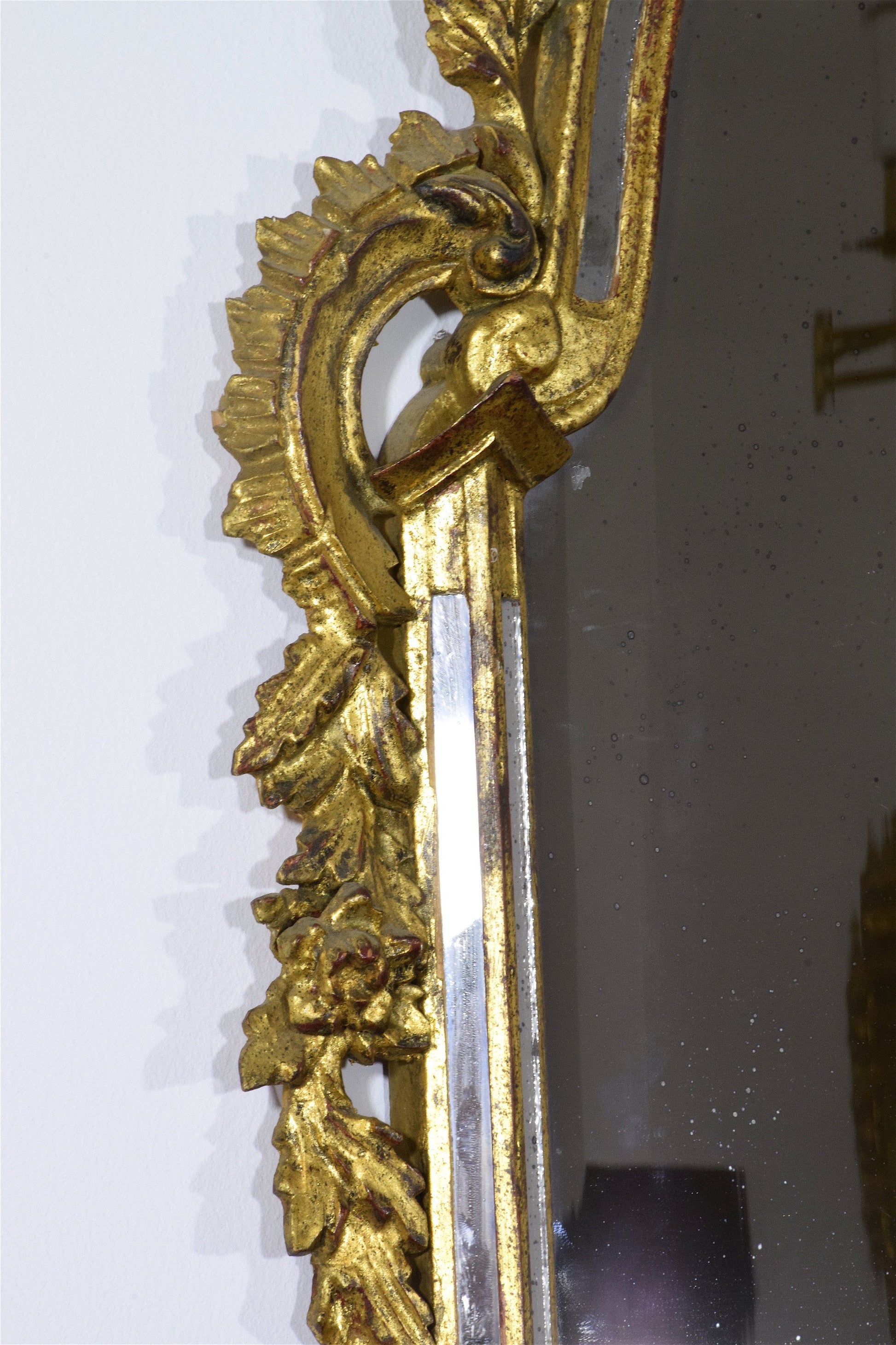 19th Century, Italian Giltwood Mirror - Spirit Gallery 