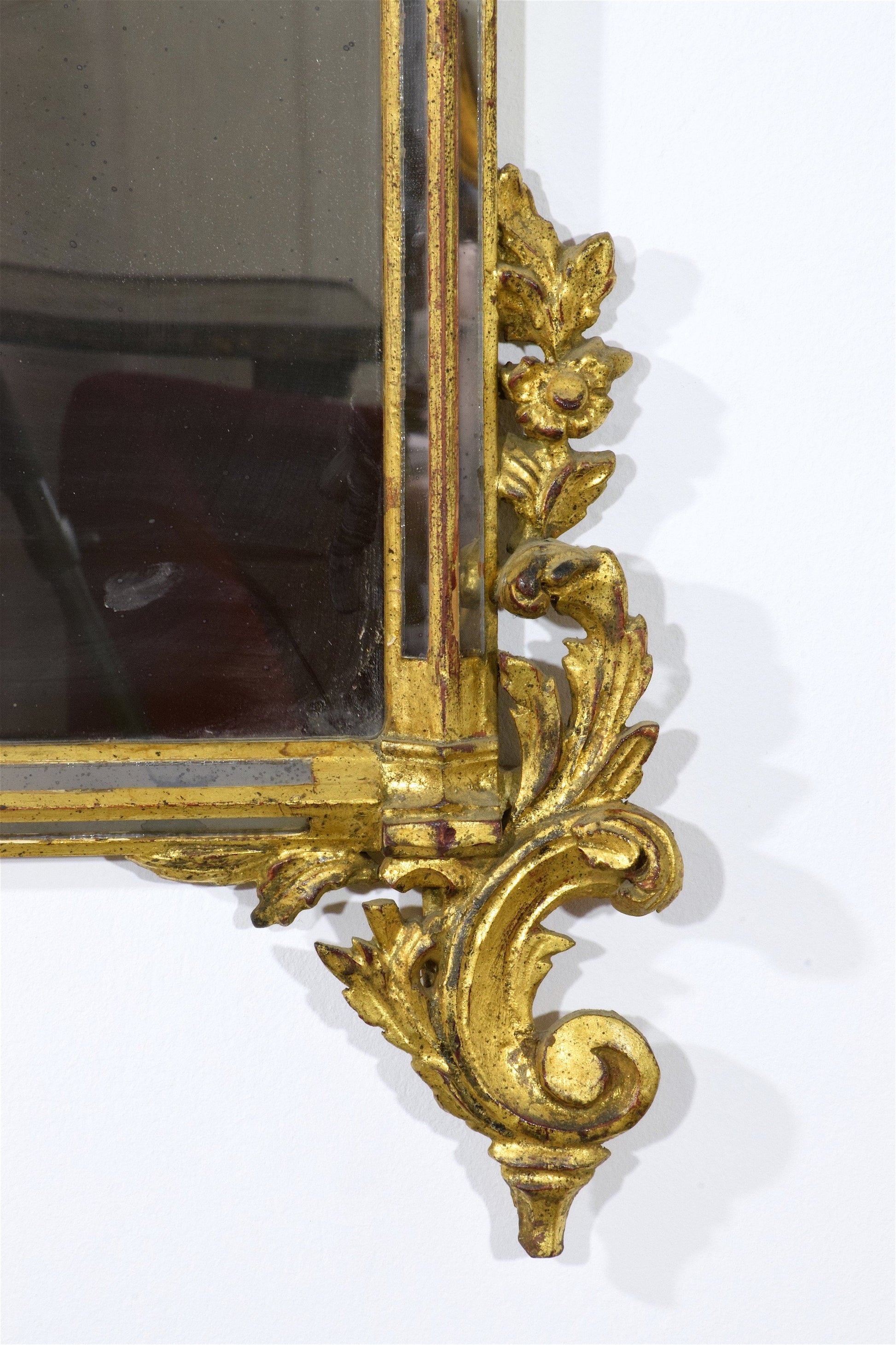 19th Century, Italian Giltwood Mirror - Spirit Gallery 