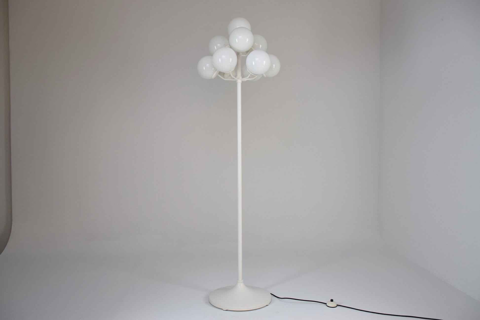 20th Century Boule Floor Lamp Max Bill Style, 1960's - Spirit Gallery 