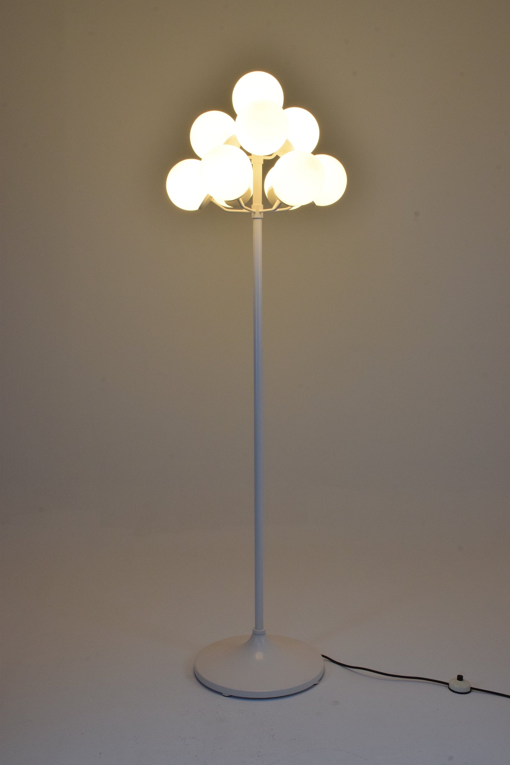 20th Century Boule Floor Lamp Max Bill Style, 1960's - Spirit Gallery 