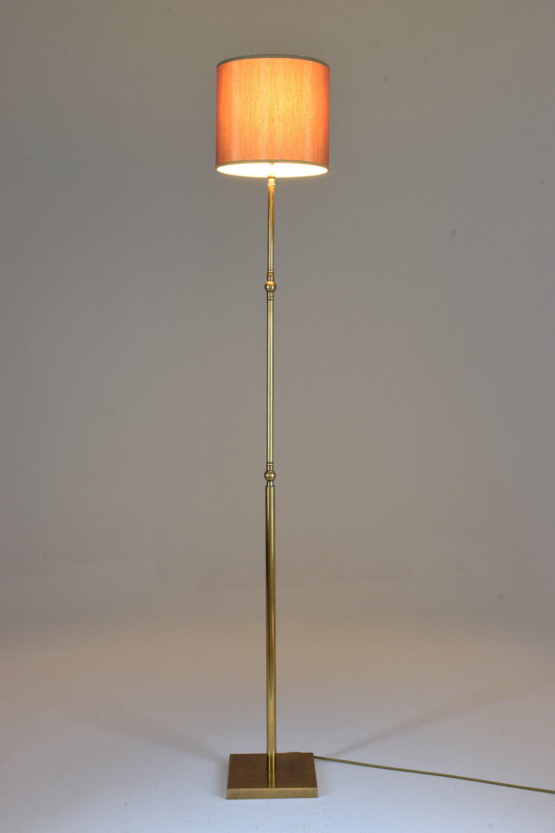 20th Century French Brass Floor Lamp, 1960's - Spirit Gallery 