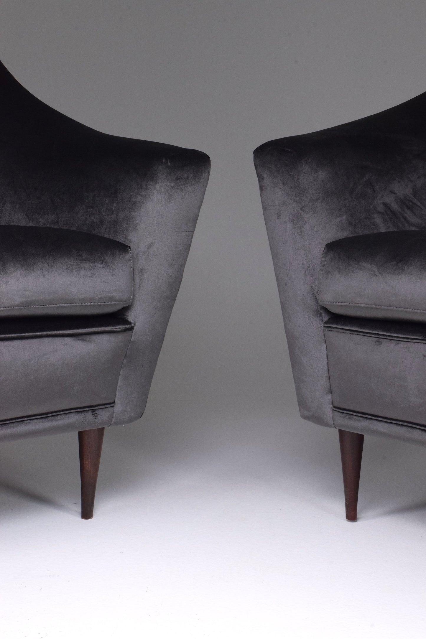 20th Century Ico Parisi Armchairs for Ariberto Colombo, Set of Two, 1950s - Spirit Gallery 