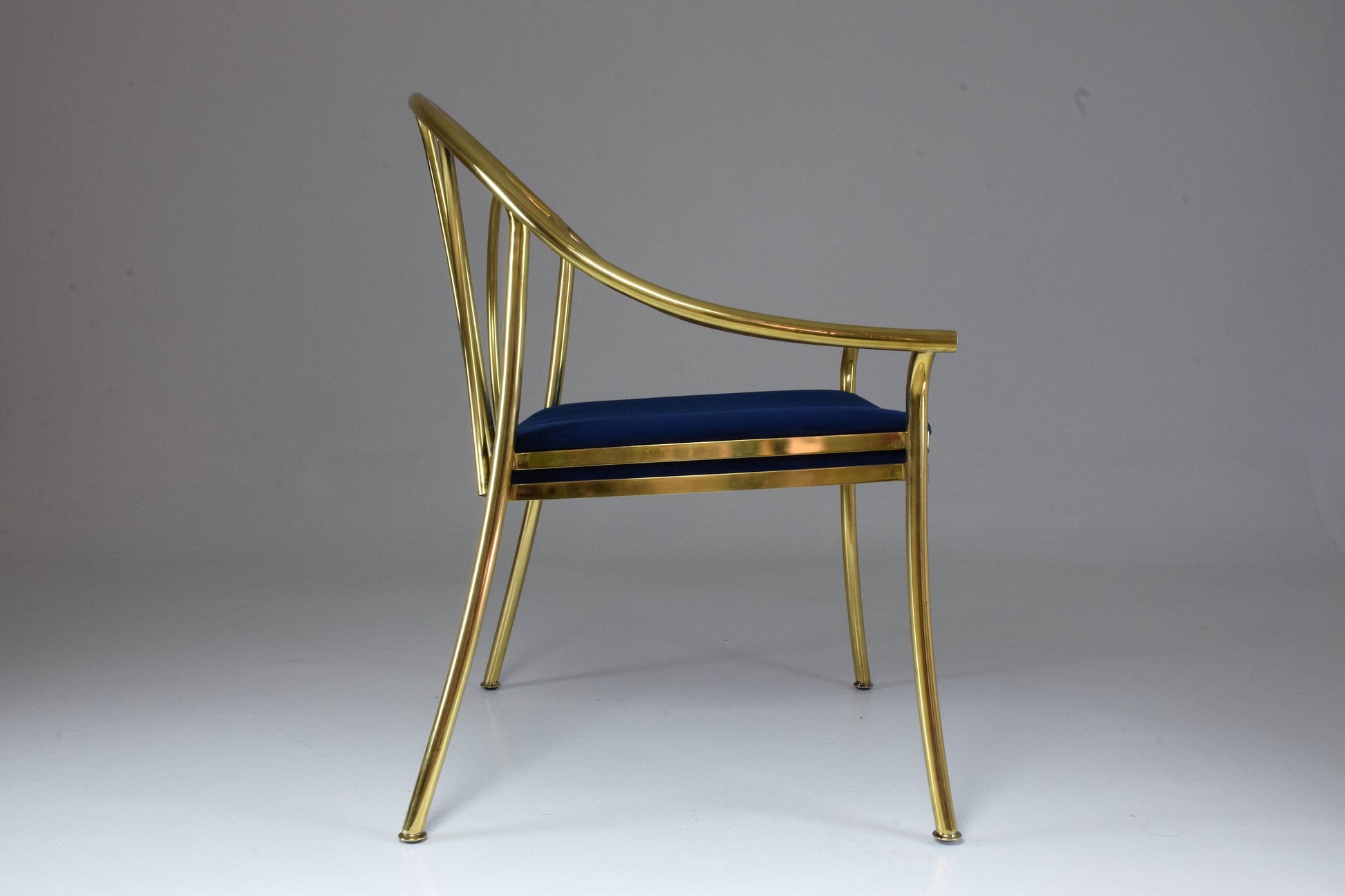 20th Century Italian Brass Armchair, 1970-1980 - Spirit Gallery 