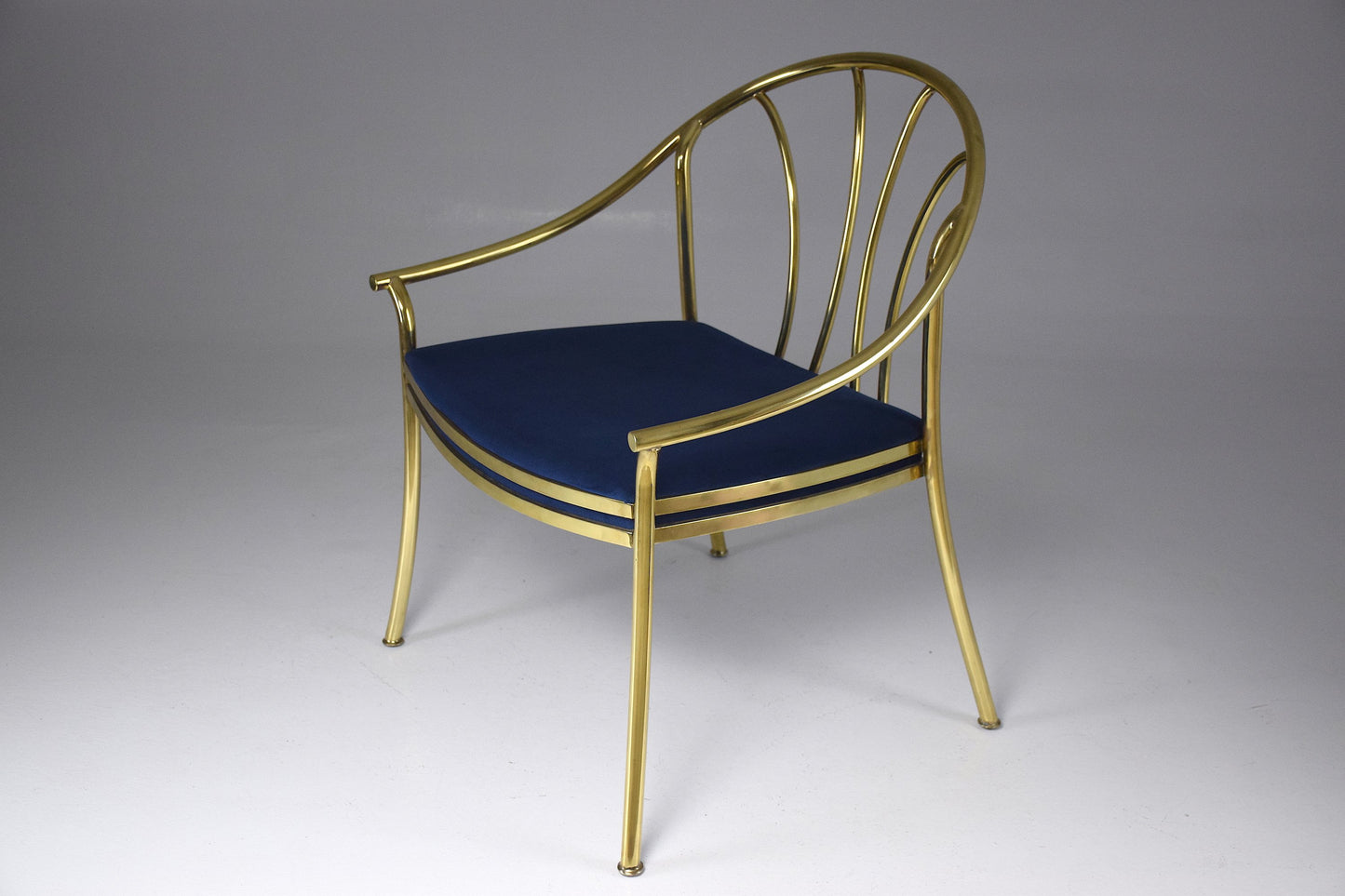 20th Century Italian Brass Armchair, 1970-1980 - Spirit Gallery 