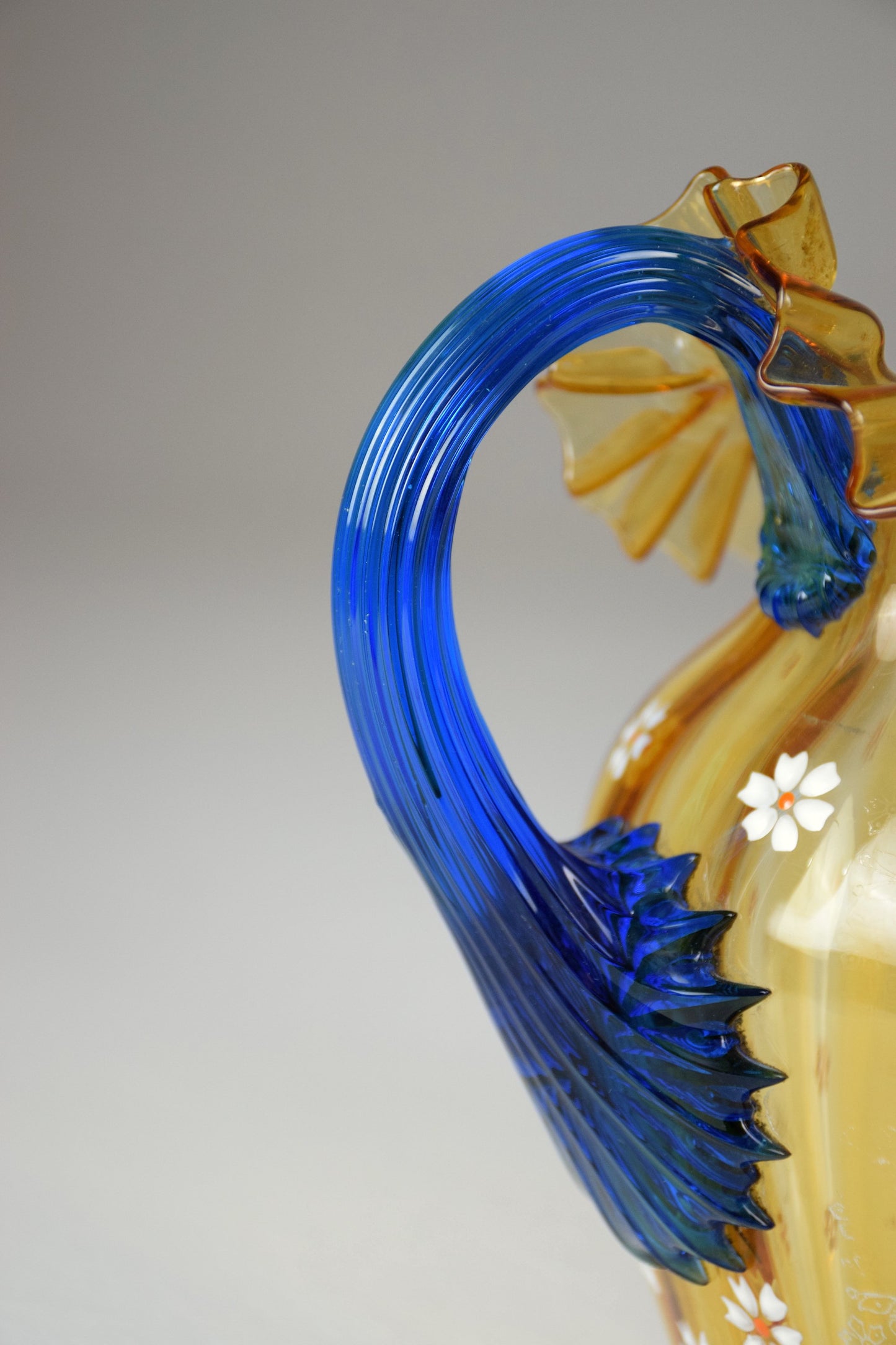 20th Century Italian Murano Liberty style Pitcher - Spirit Gallery 