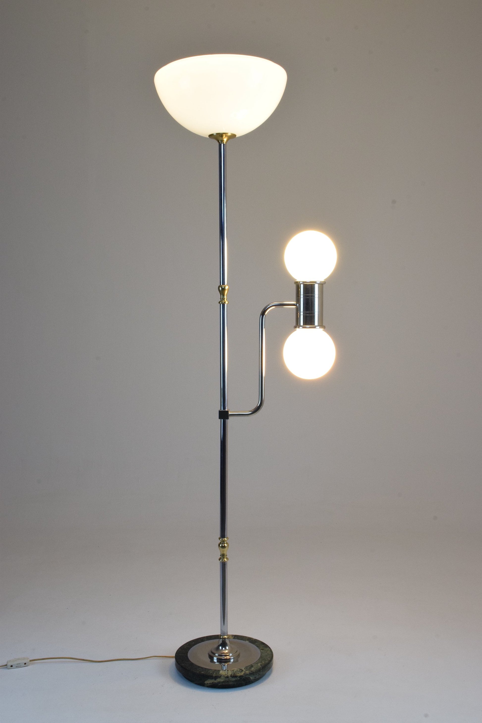 20th Century Italian Murano Marble Floor Lamp, 1960s - Spirit Gallery 