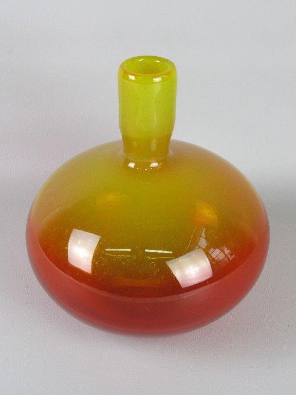 20th Century Murano Hand Blown Vase, 1970s - Spirit Gallery 