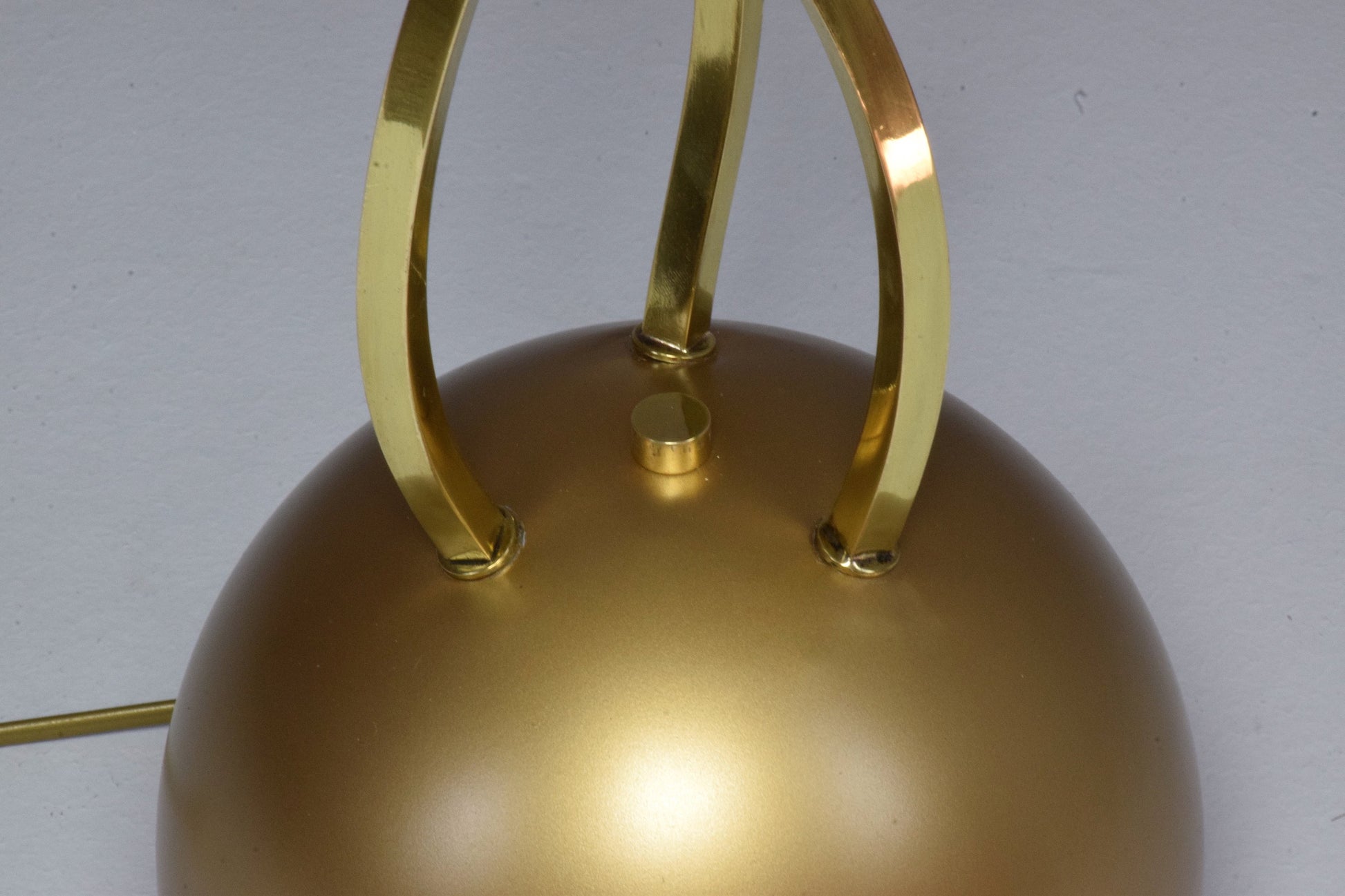 20th Century Rare Brass Floor Lamp by Tommaso Barbi, 1970's - Spirit Gallery 