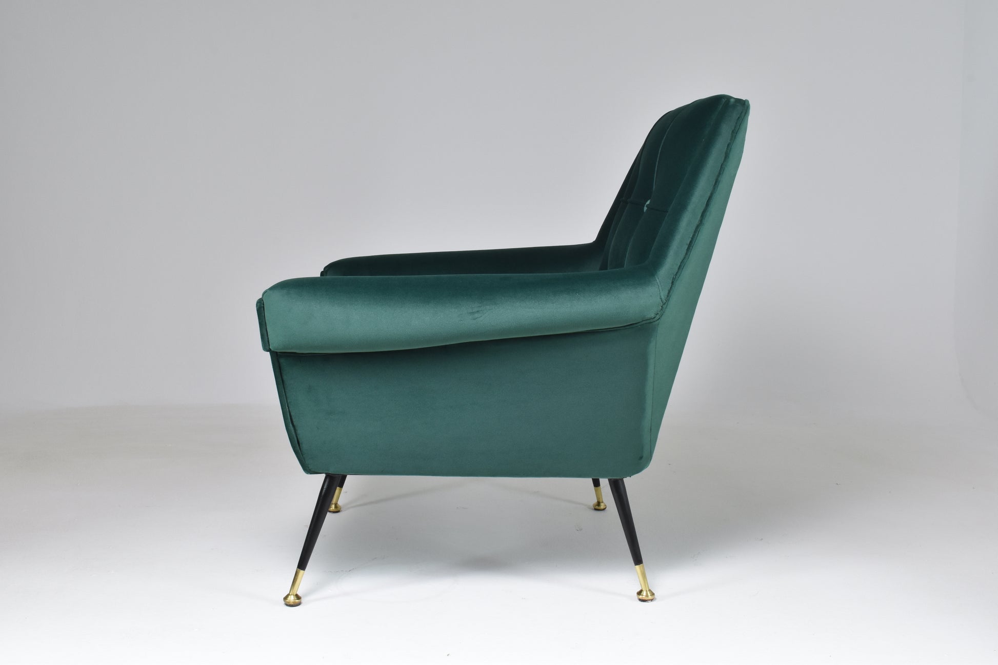 1950's Italian Restored Mid-Century Armchair - Spirit Gallery 