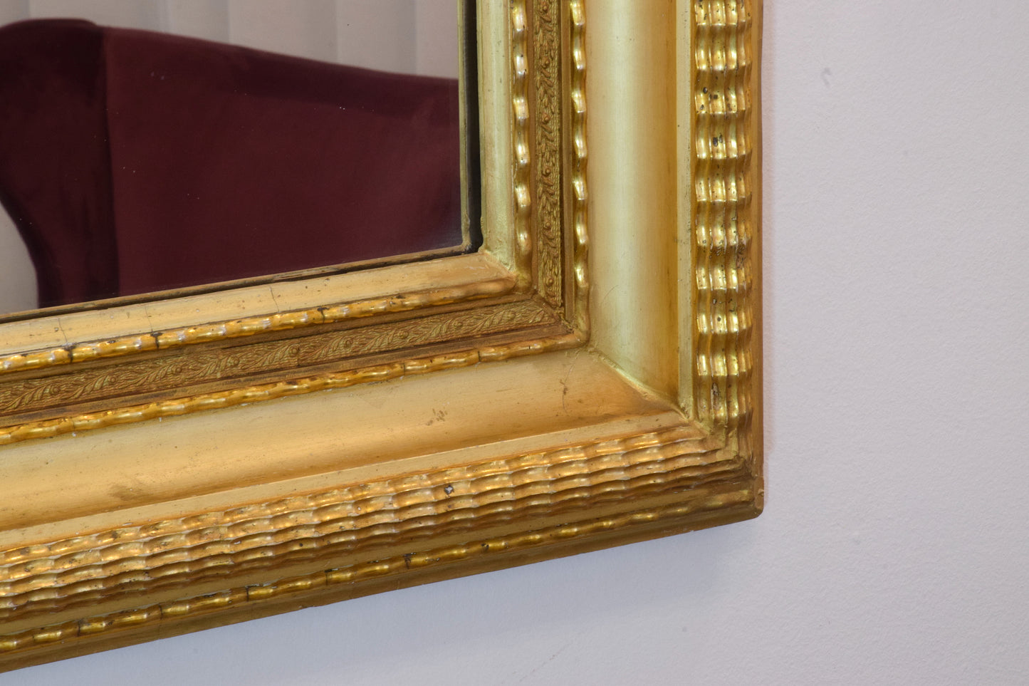 2Oth century Italian Giltwood Mirror, 1940's - Spirit Gallery 