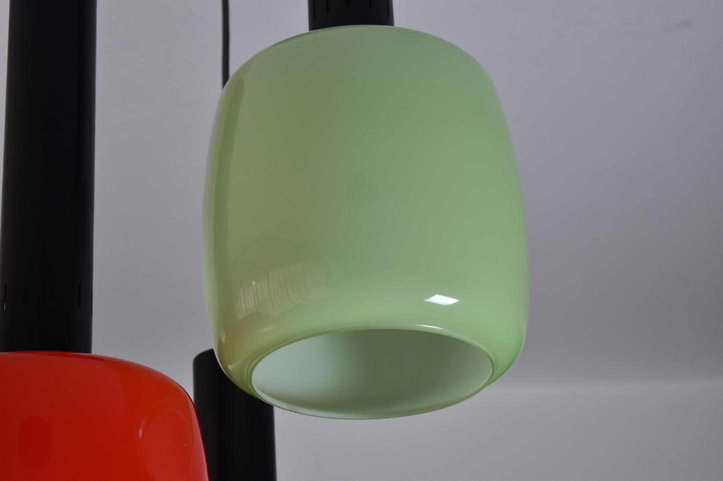 Suspension en verre de Murano multicolore italienne des années 1950 par Stilnovo