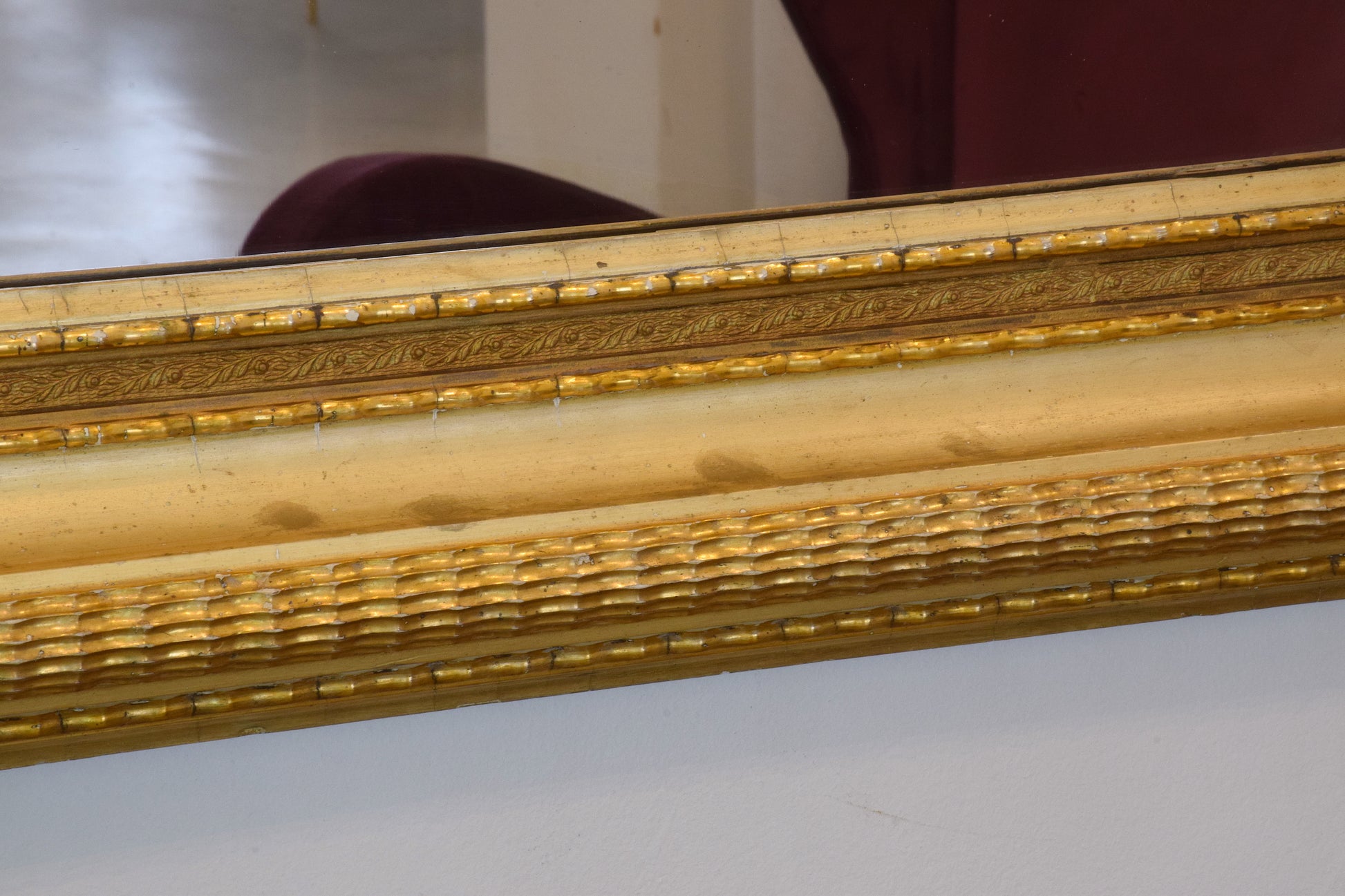 2Oth century Italian Giltwood Mirror, 1940's - Spirit Gallery 