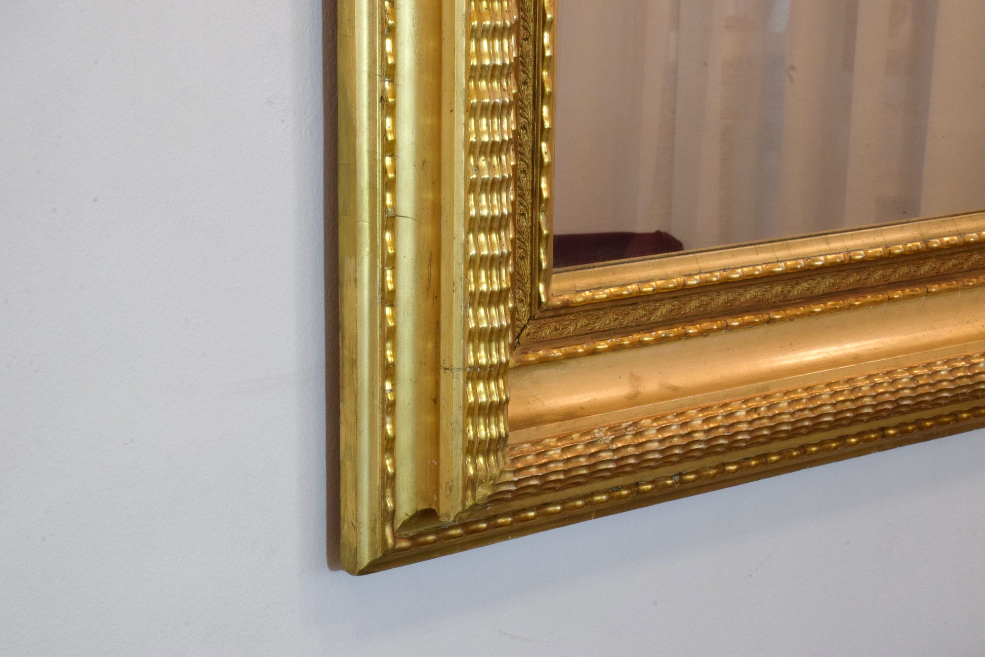 2Oth century Italian Giltwood Mirror, 1940's - Spirit Gallery 