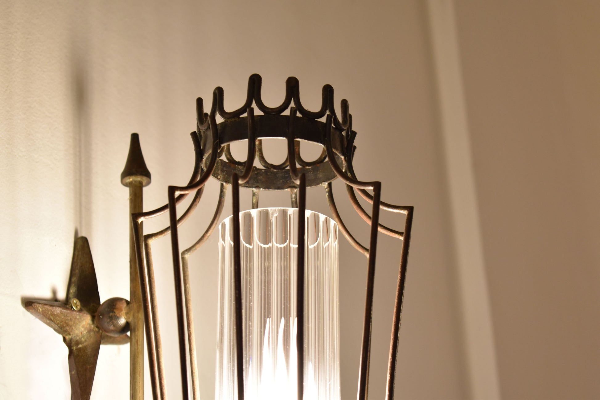 1950's Jean Royere Style Iron Sconces - Spirit Gallery 