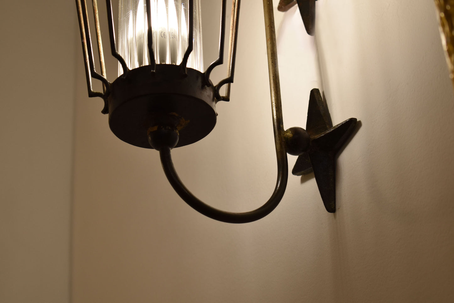 1950's Jean Royere Style Iron Sconces - Spirit Gallery 