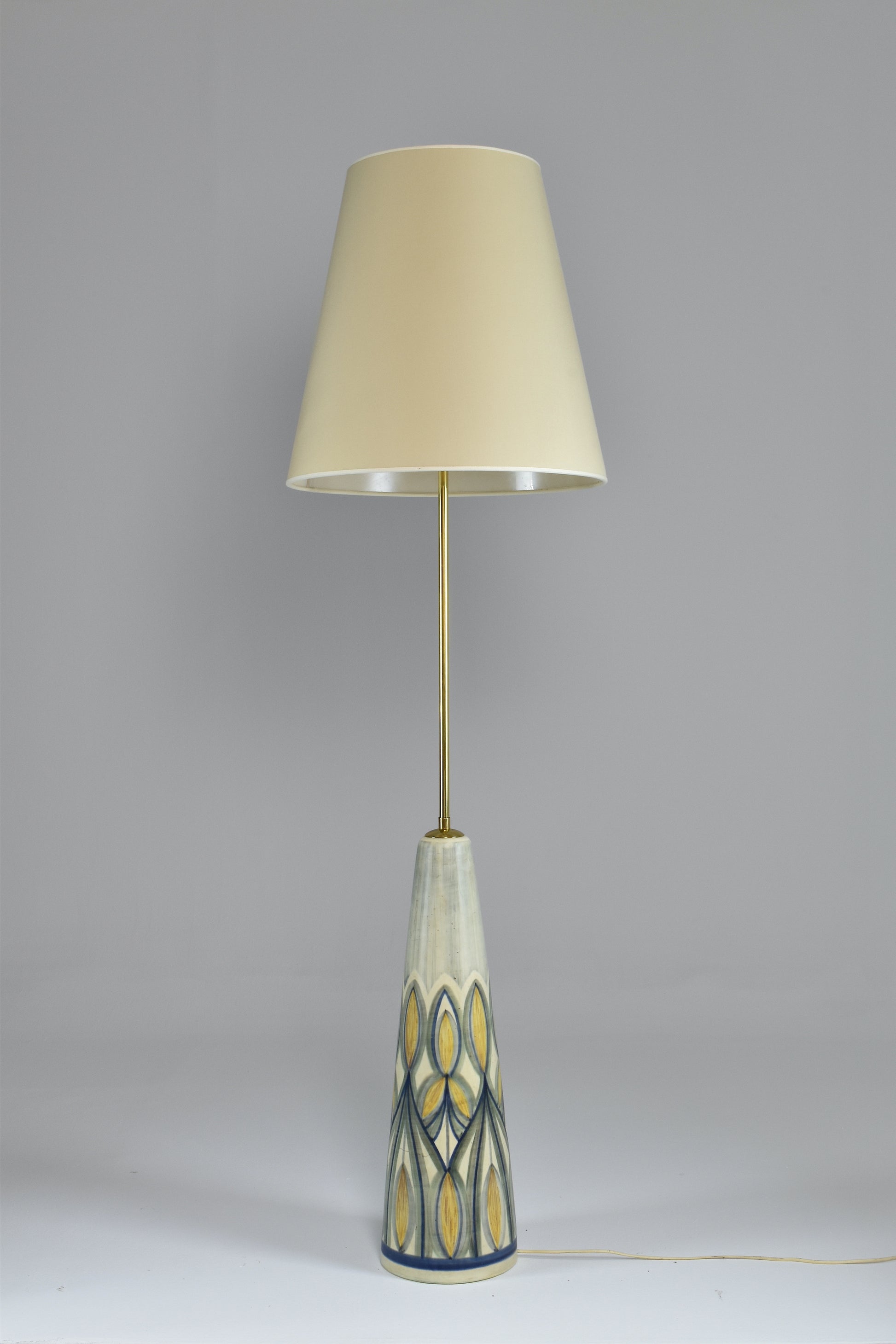 Danish Mid-Century Ceramic Floor Lamp by Søholm Stentøj , 1965 - Spirit Gallery 