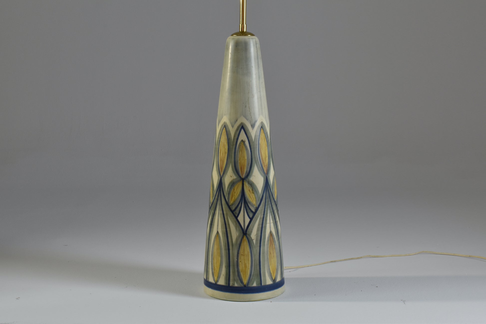 Danish Mid-Century Ceramic Floor Lamp by Søholm Stentøj , 1965 - Spirit Gallery 