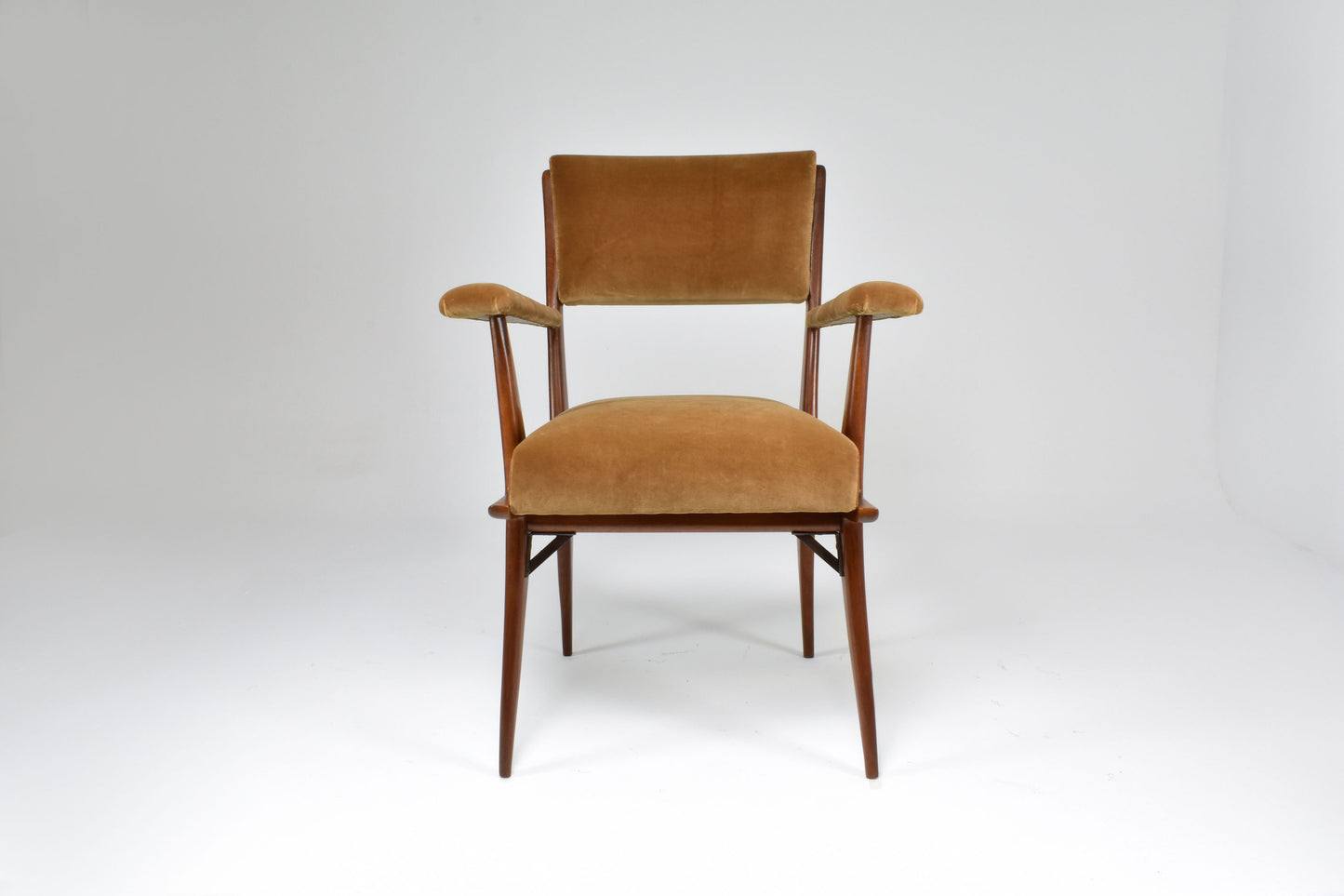 Fauteuil italien des années 1950 par Silvio Cavatorta