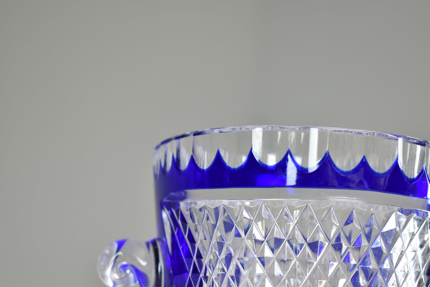 1980's French Vintage Crystal De Boheme Ice Bucket - Spirit Gallery 