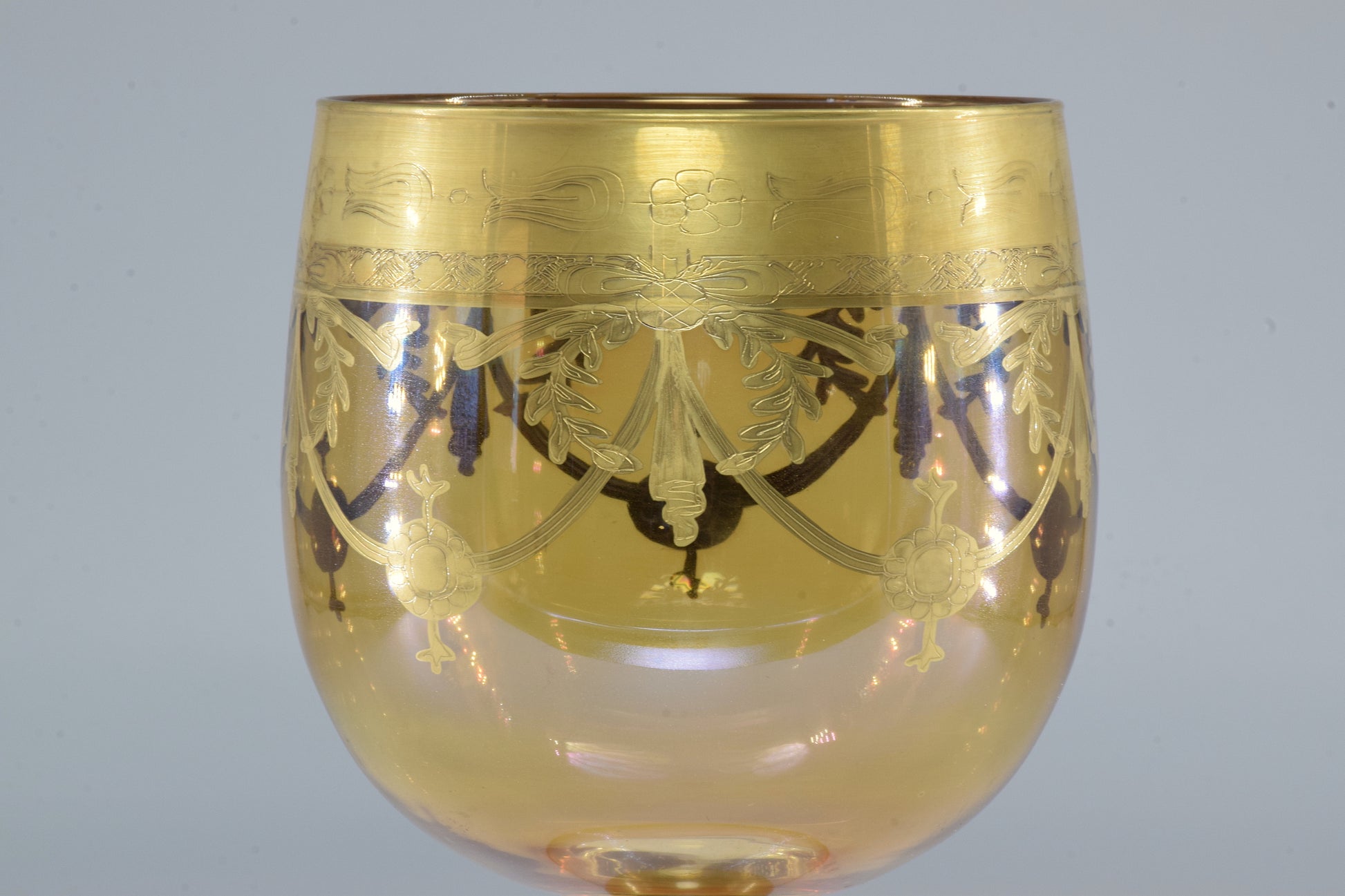 1950's Italian Gold Plated Decorative Cup - Spirit Gallery 