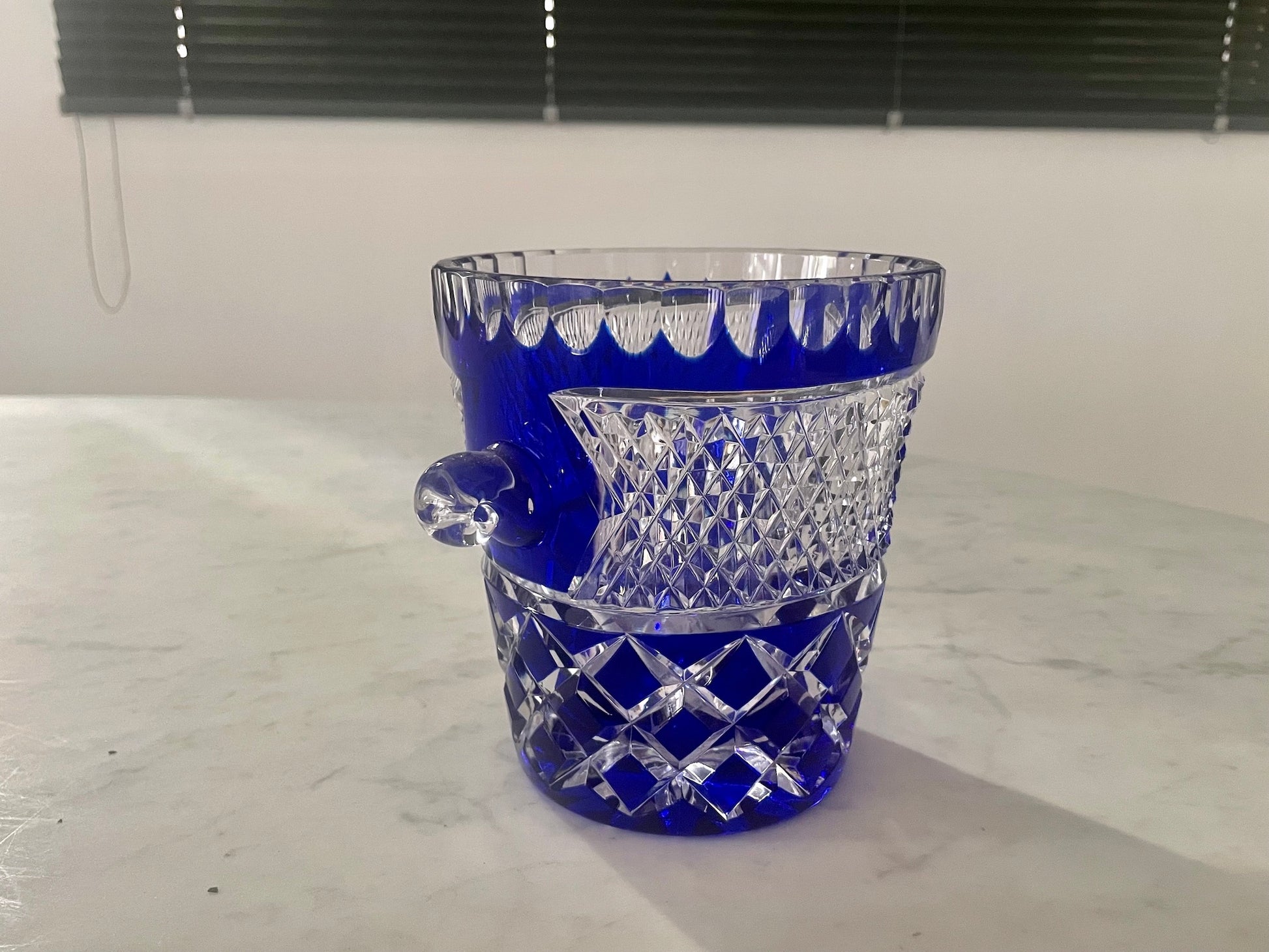 1980's French Vintage Crystal De Boheme Ice Bucket - Spirit Gallery 