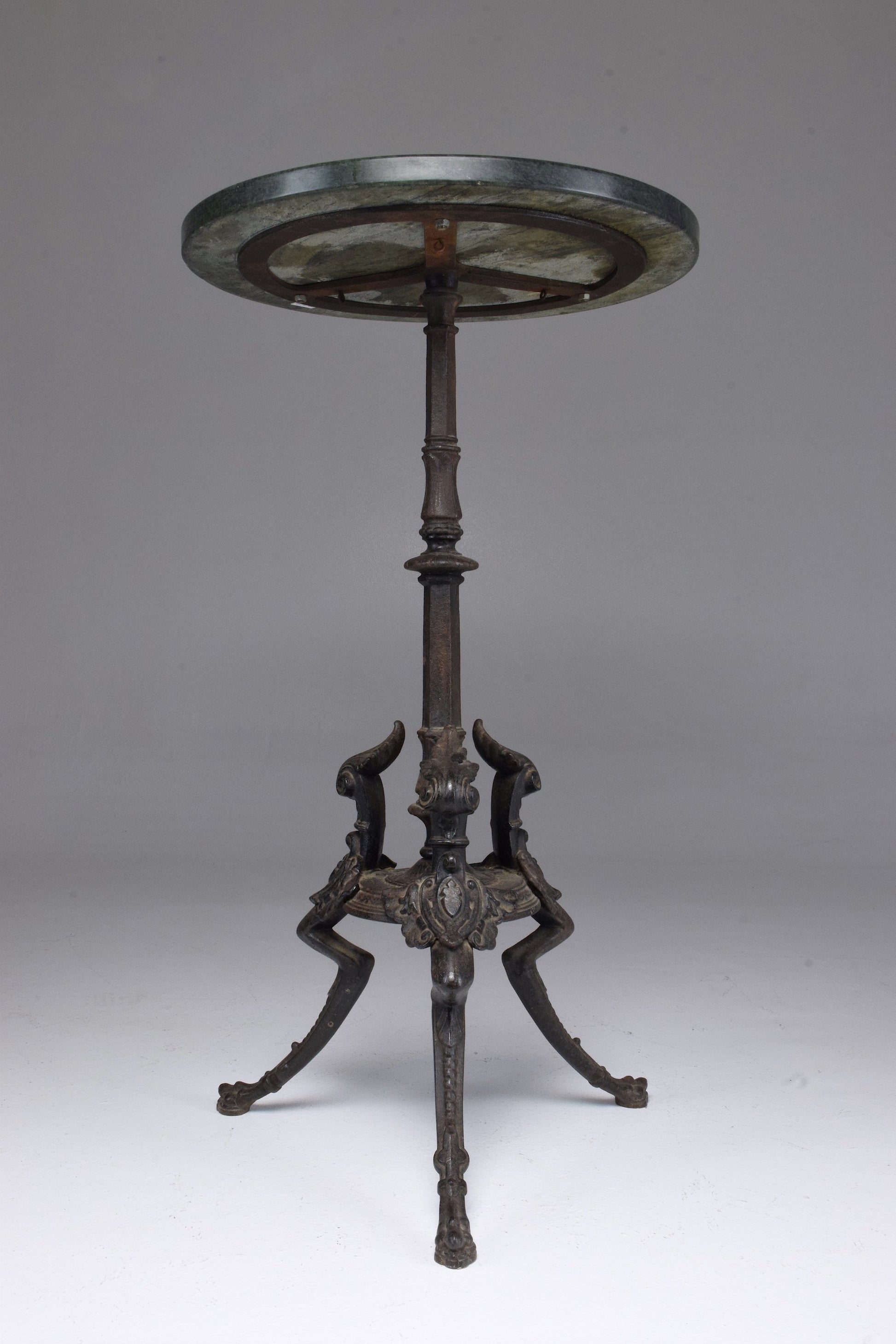 Antique Napoleon III Gueridon Table with Marble Top - Spirit Gallery 