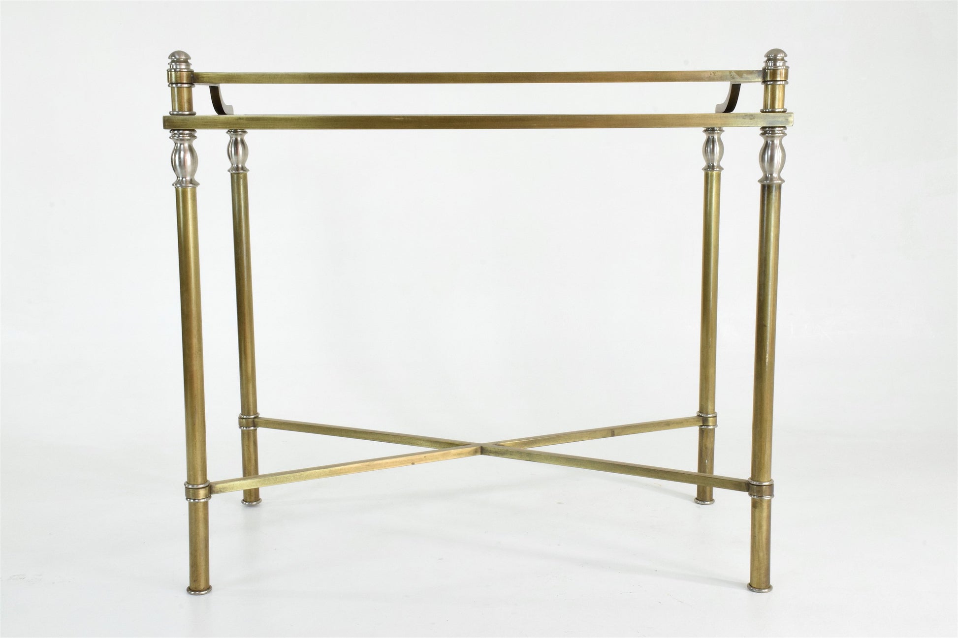 French Brass Desk, 1970's - Spirit Gallery 