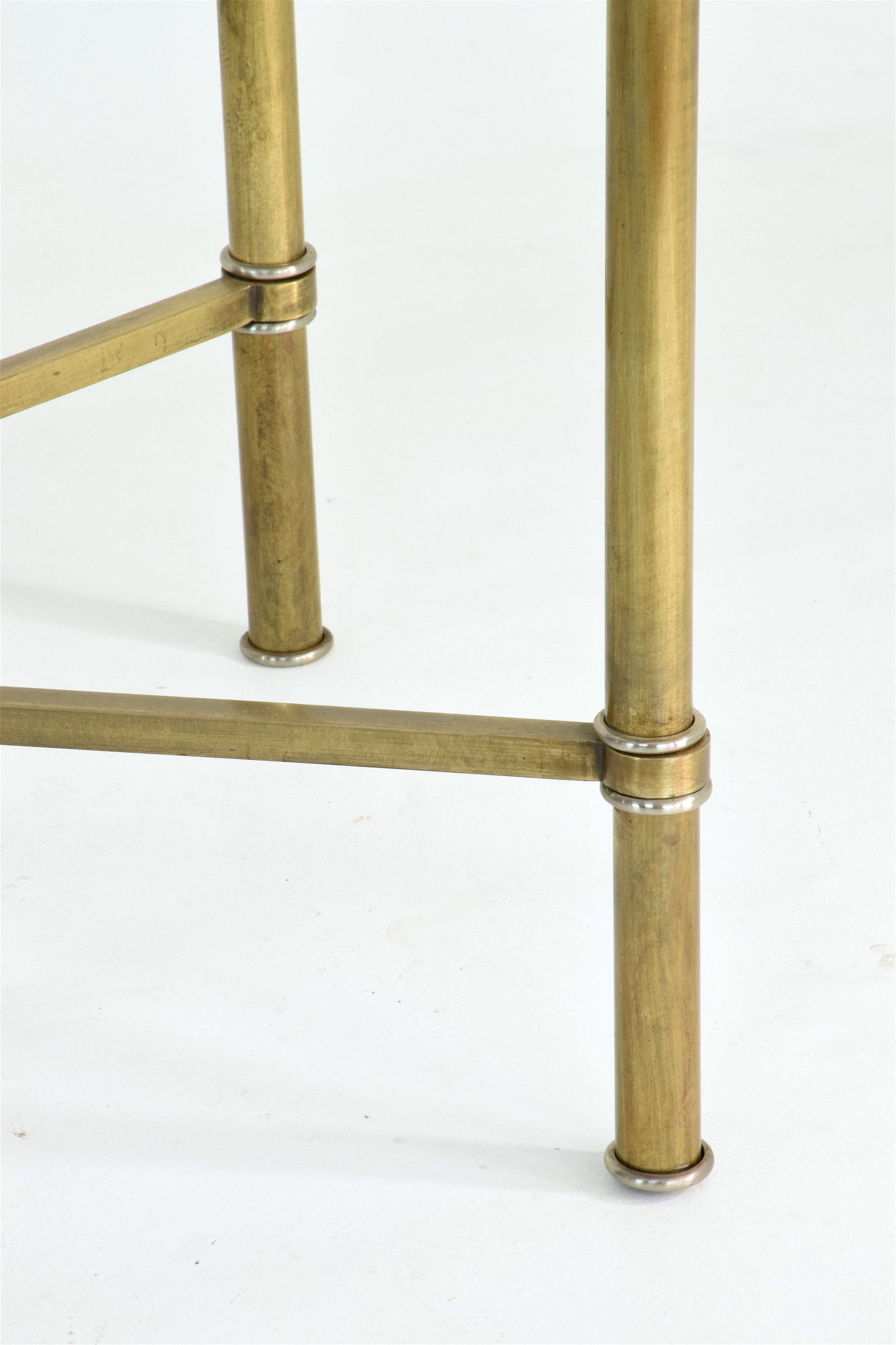 French Brass Desk, 1970's - Spirit Gallery 