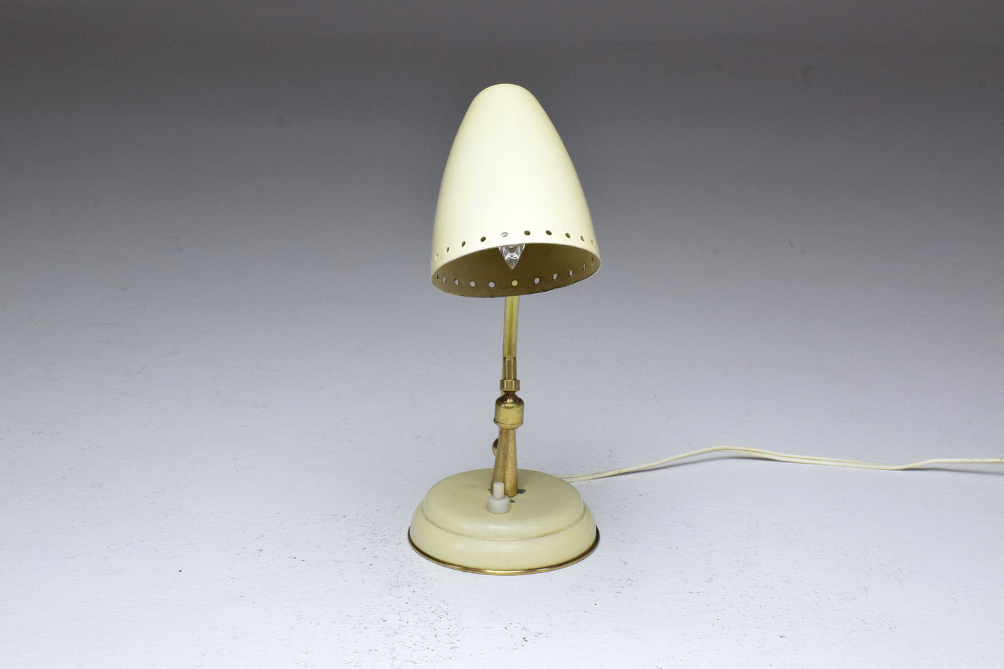 Italian Midcentury Arteluce Style Brass Lamp, 1950s - Spirit Gallery 