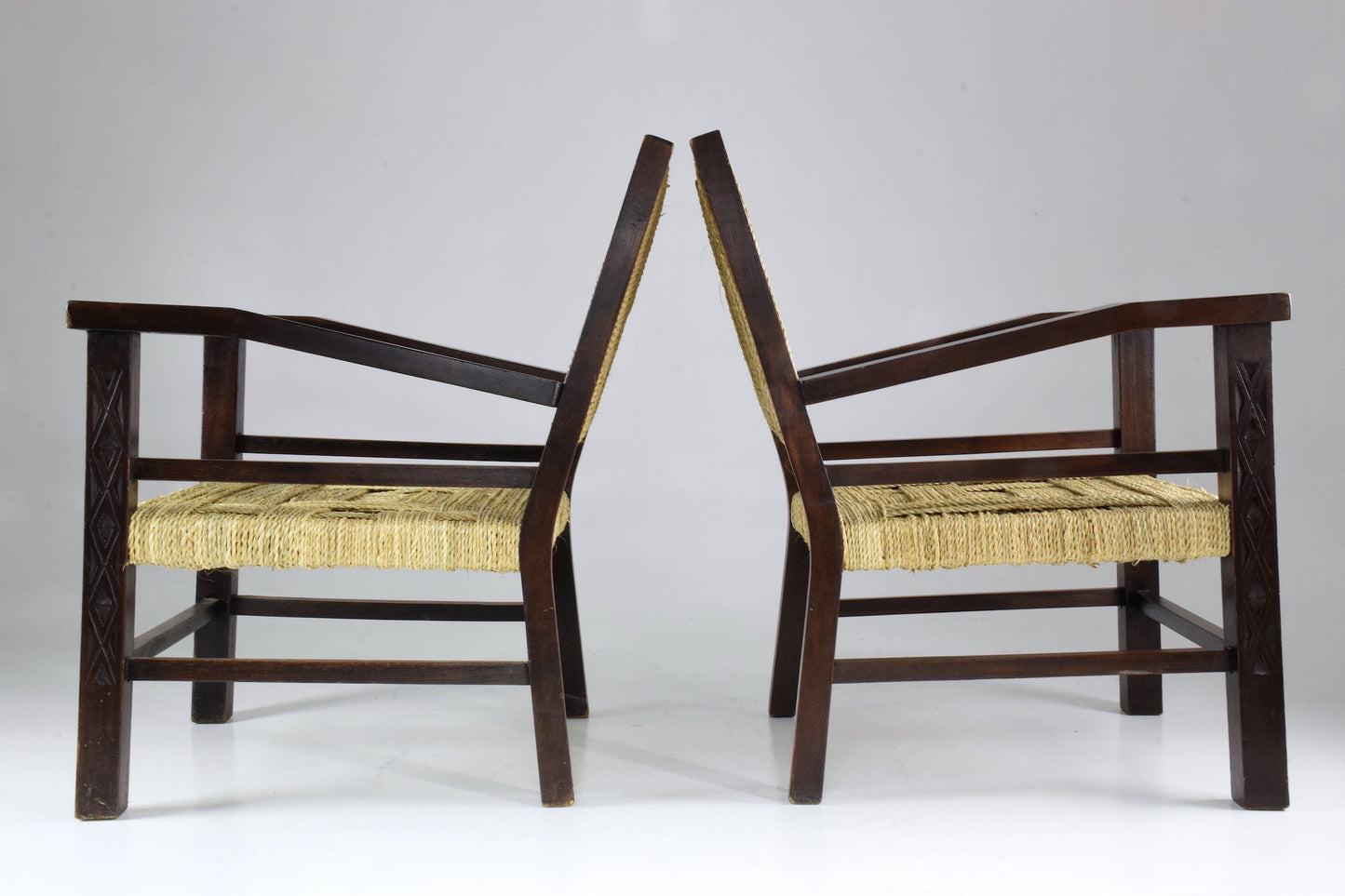 Pair of Armchairs by Francis Jourdain, France, 1930's - Spirit Gallery 